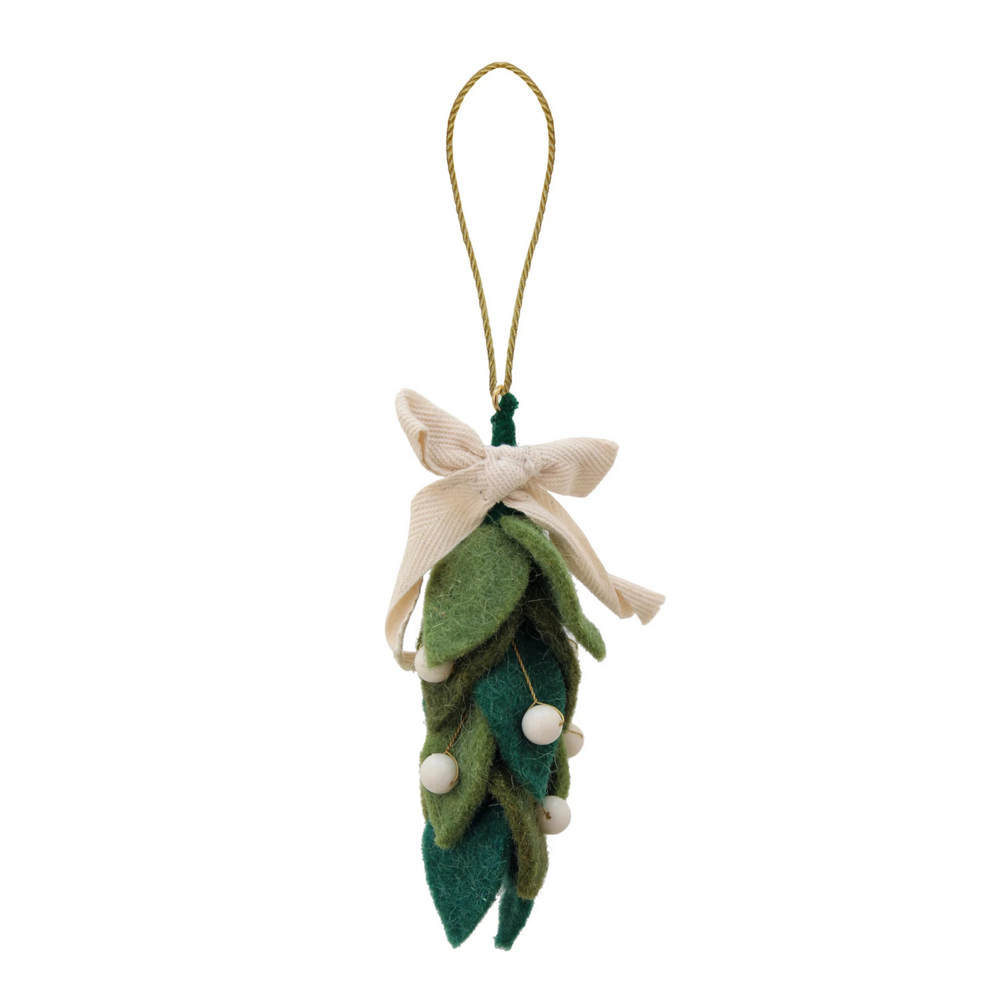 St. Nicholas Square® Felted Mistletoe Christmas Ornament | Kohl's