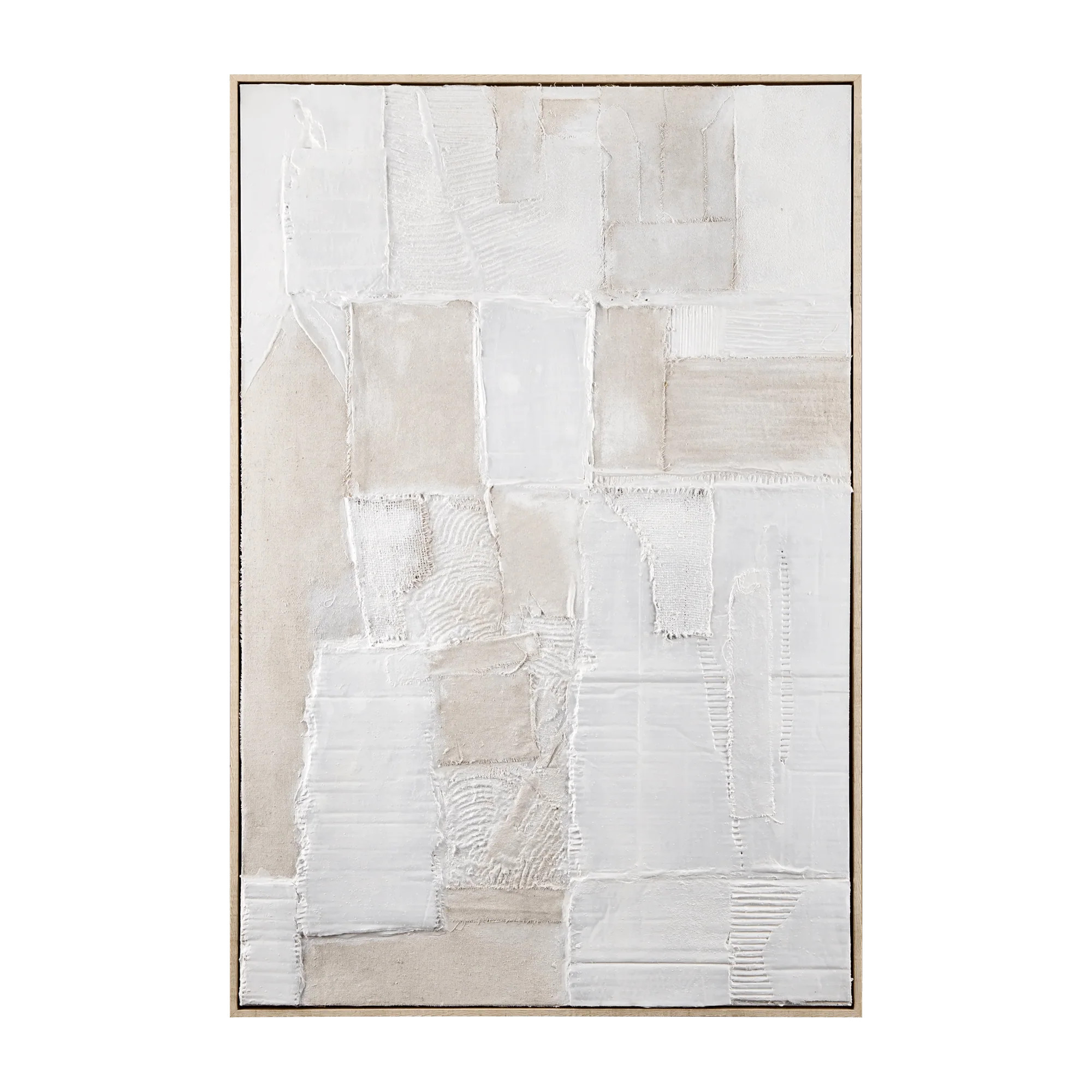 Natural Abstract Framed Art | Bouclair