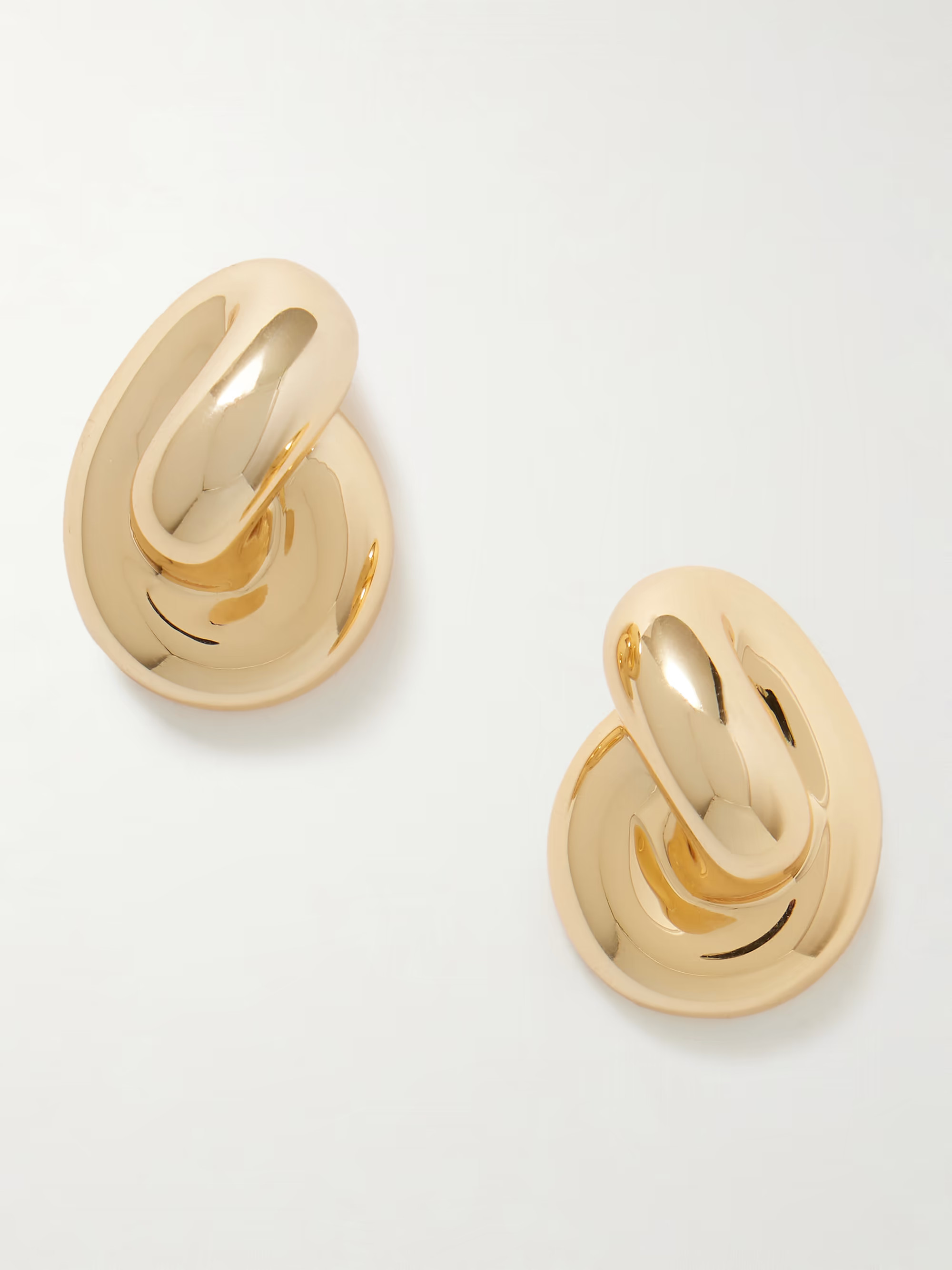 Knot gold-plated earrings | NET-A-PORTER (UK & EU)