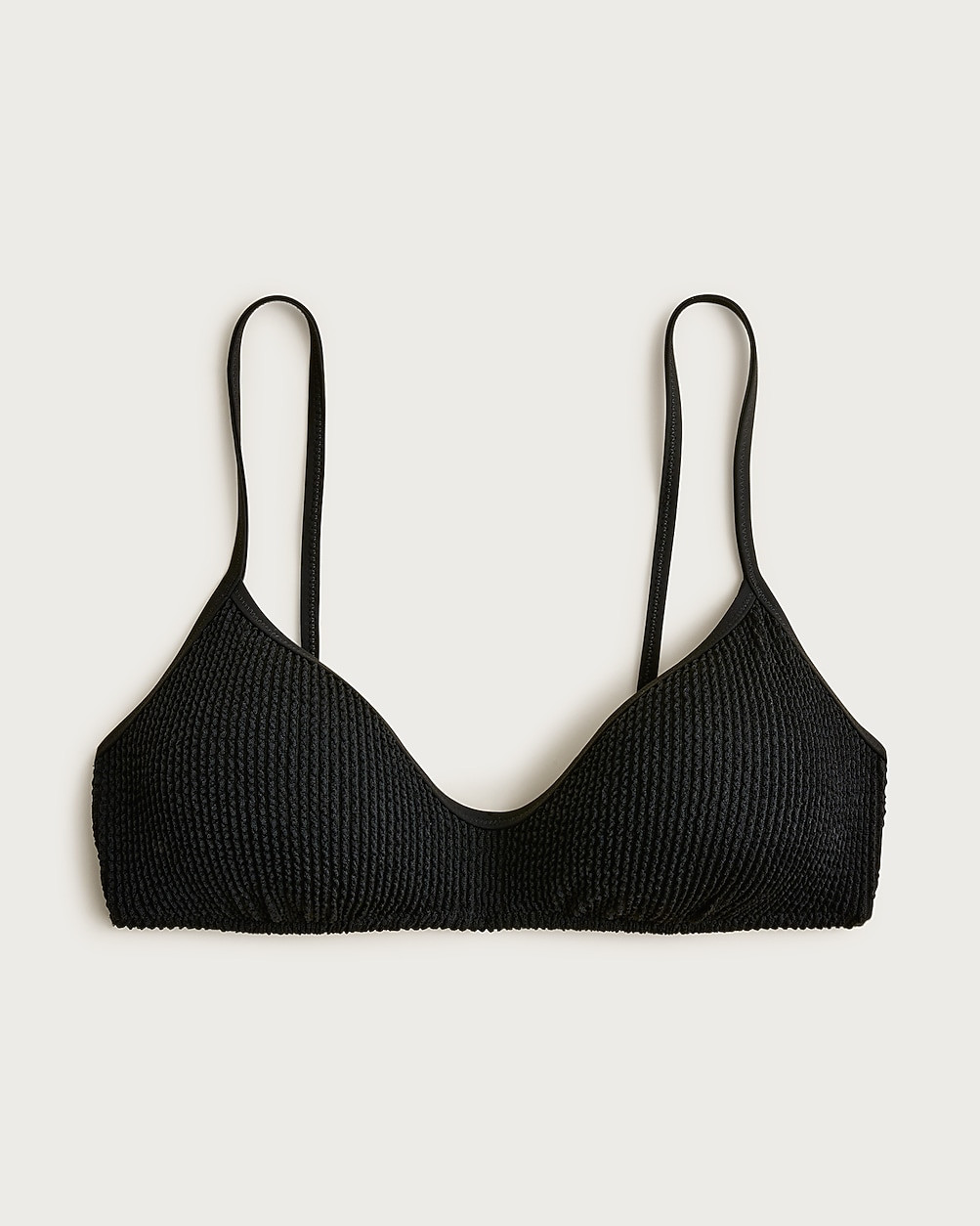 Odessa scrunchie bikini top | J. Crew US