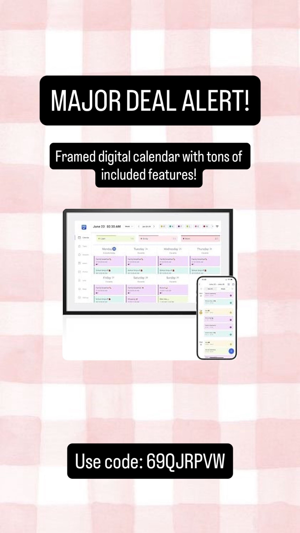 Digital calendar. Amazon sale. Christmas gift. Christmas gift idea. Christmas gift guide. Organization. Home  

#LTKHome #LTKSaleAlert #LTKGiftGuide
