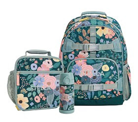 Mackenzie Rifle Paper Co. Garden Party Backpack & Lunch Bundle, Set of 3 | Pottery Barn Kids