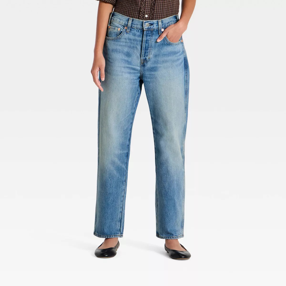 Women's Mid-Rise Boyfriend Jeans - Universal Thread™ Light Wash 2 | Target