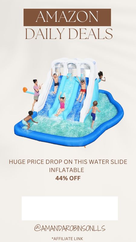Amazon Daily Deals
Inflatable water slide 

#LTKSaleAlert #LTKSwim #LTKKids