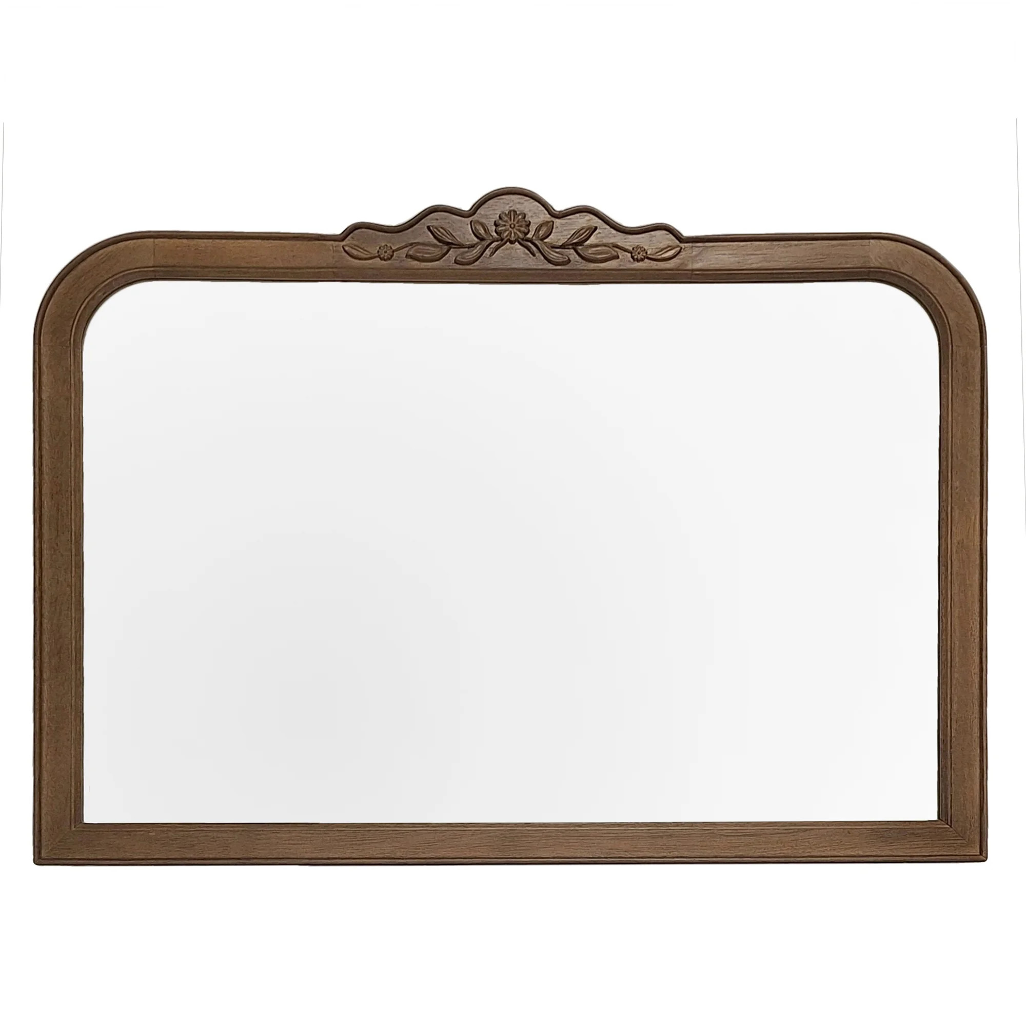 My Texas House Ornate Floral Carved Framed Mirror 38x28 | Walmart (US)