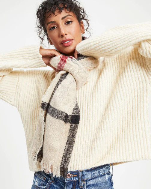 Ember Plaid Scarf | VICI