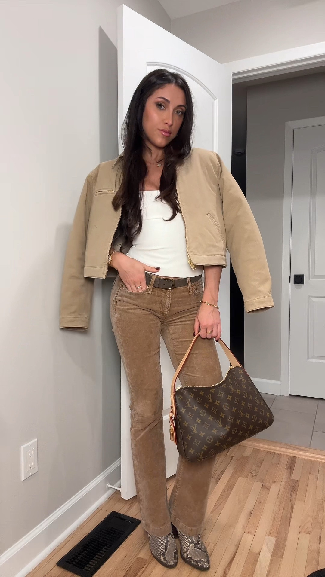 fall fit season!!

wearing xs in jacket and 00/24 in pants! 

#LTKgrwm #LTKSaleAlert