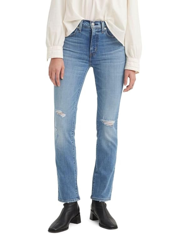 Levi's Women's 724 High Rise Straight Jeans (Also Available in Plus) | Amazon (US)