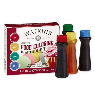 Watkins Assorted Food Coloring - 1.2 fl oz | Target