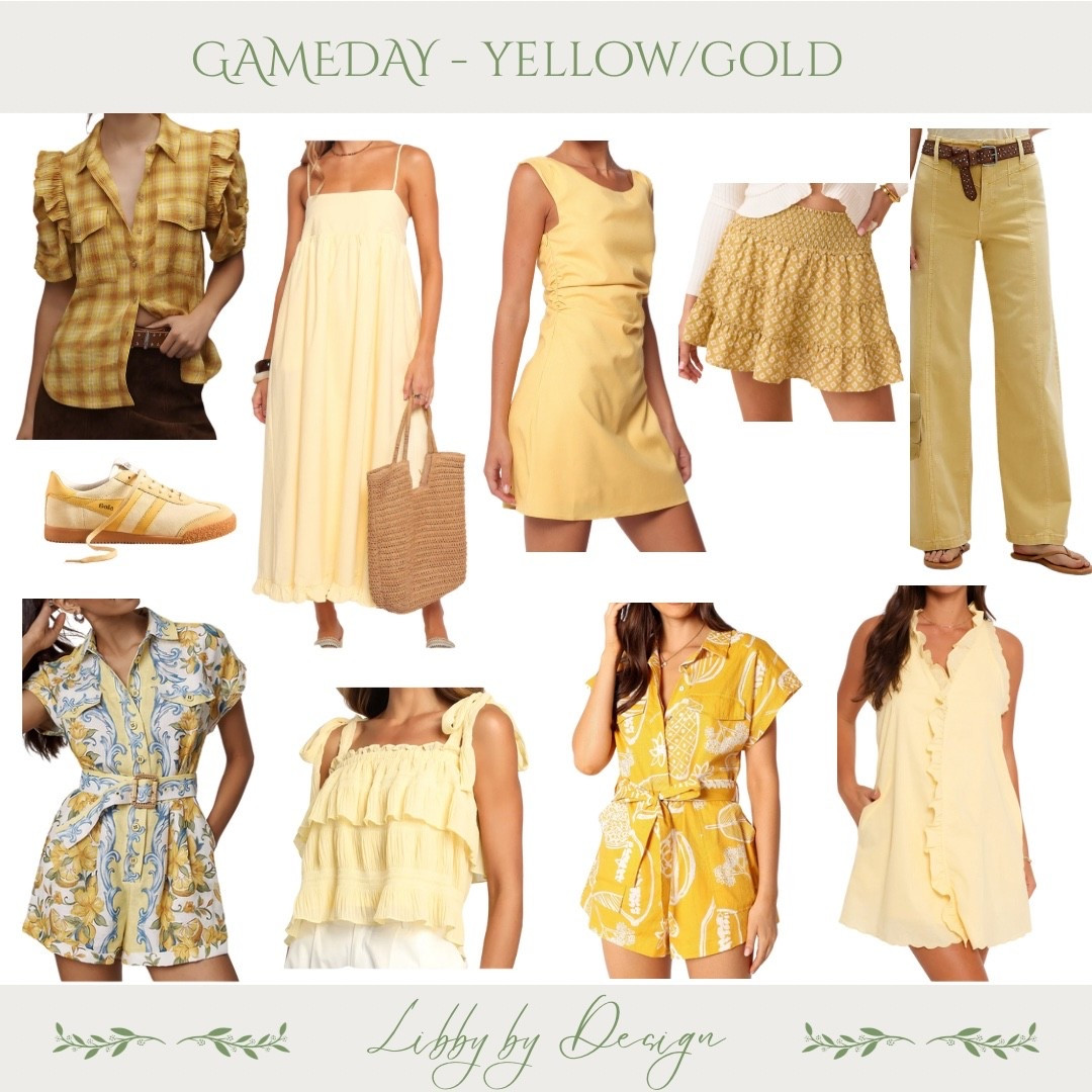 Dripping in gold and game day goals 🏈 #GoTeam

#LTKSeasonal #LTKStyleTip