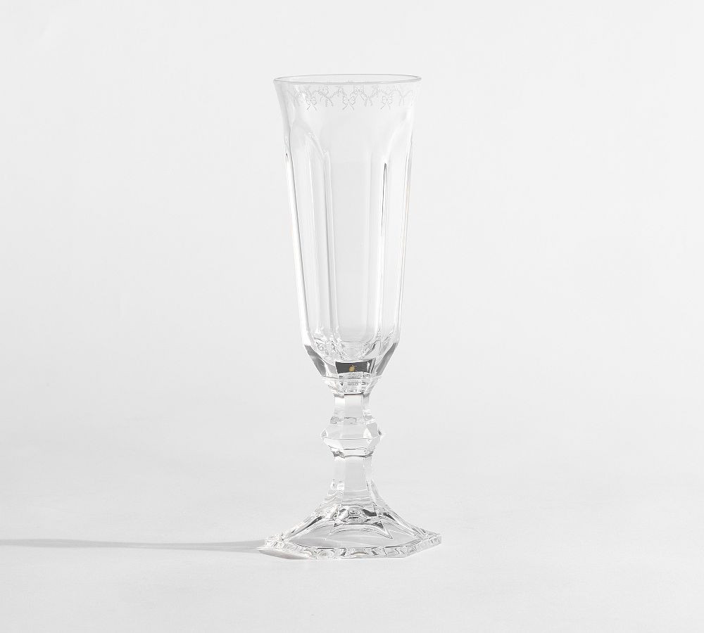 LoveShackFancy Outdoor Acrylic Champagne Flutes -  Set of 4 | Pottery Barn (US)