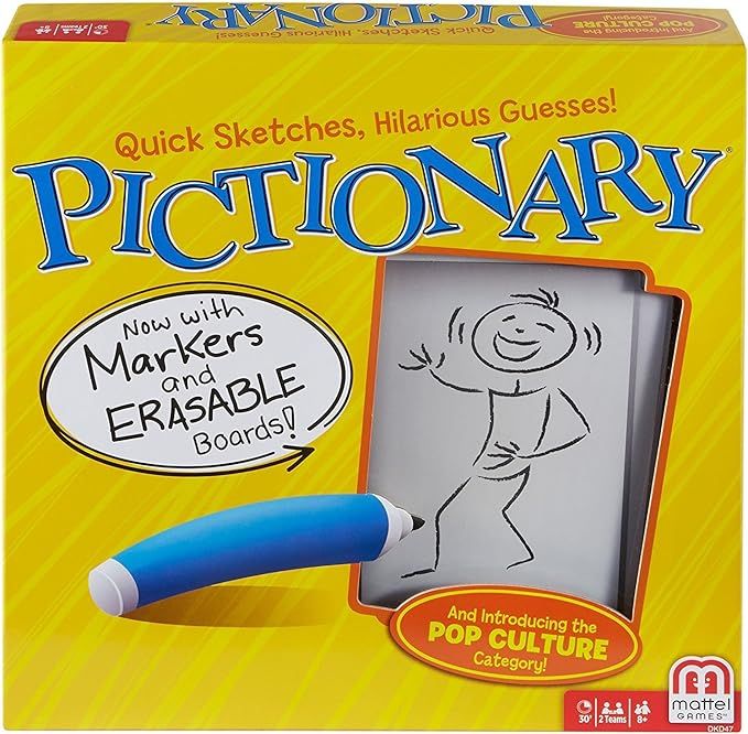 Pictionary Game (Full pack with markers) | Amazon (US)