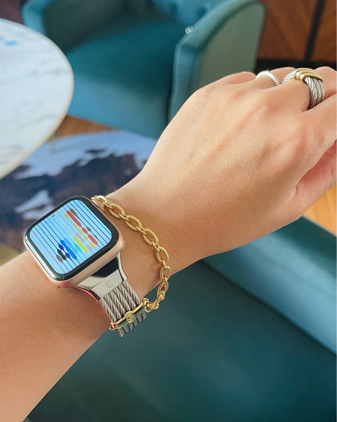This apple watch band is from Charriol. But I rounded up a bunch of designer and other luxury bands as well! And don’t forget the apple watch - this series 8 comes with a lot of health and safety features - perfect to gift!

#LTKstyletip #LTKSeasonal #LTKHoliday
