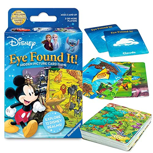 Amazon.com: Ravensburger World of Disney Eye Found It Card Game for Boys & Girls Ages 3 and Up - ... | Amazon (US)