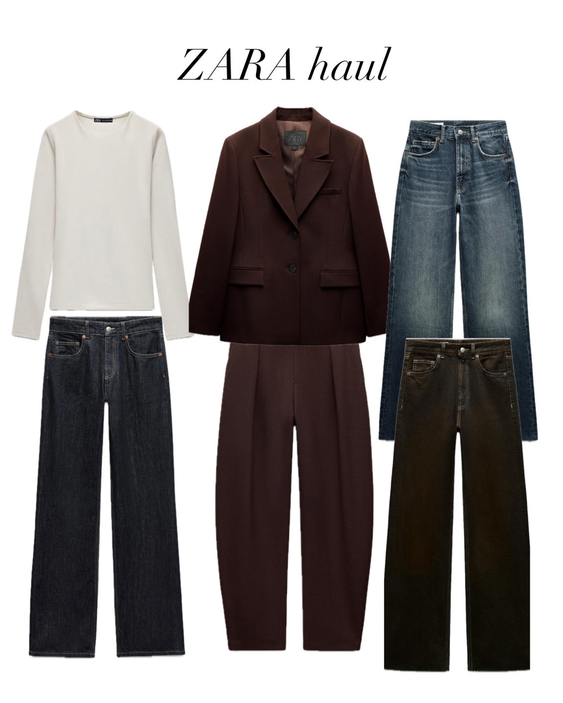 Zara haul 🖤 casual outfit for every day and suit set 

#LTKeurope #LTKworkwear #LTKFashionMonth