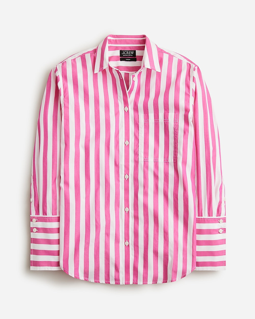 Garçon classic shirt in stripe cotton poplin | J. Crew US