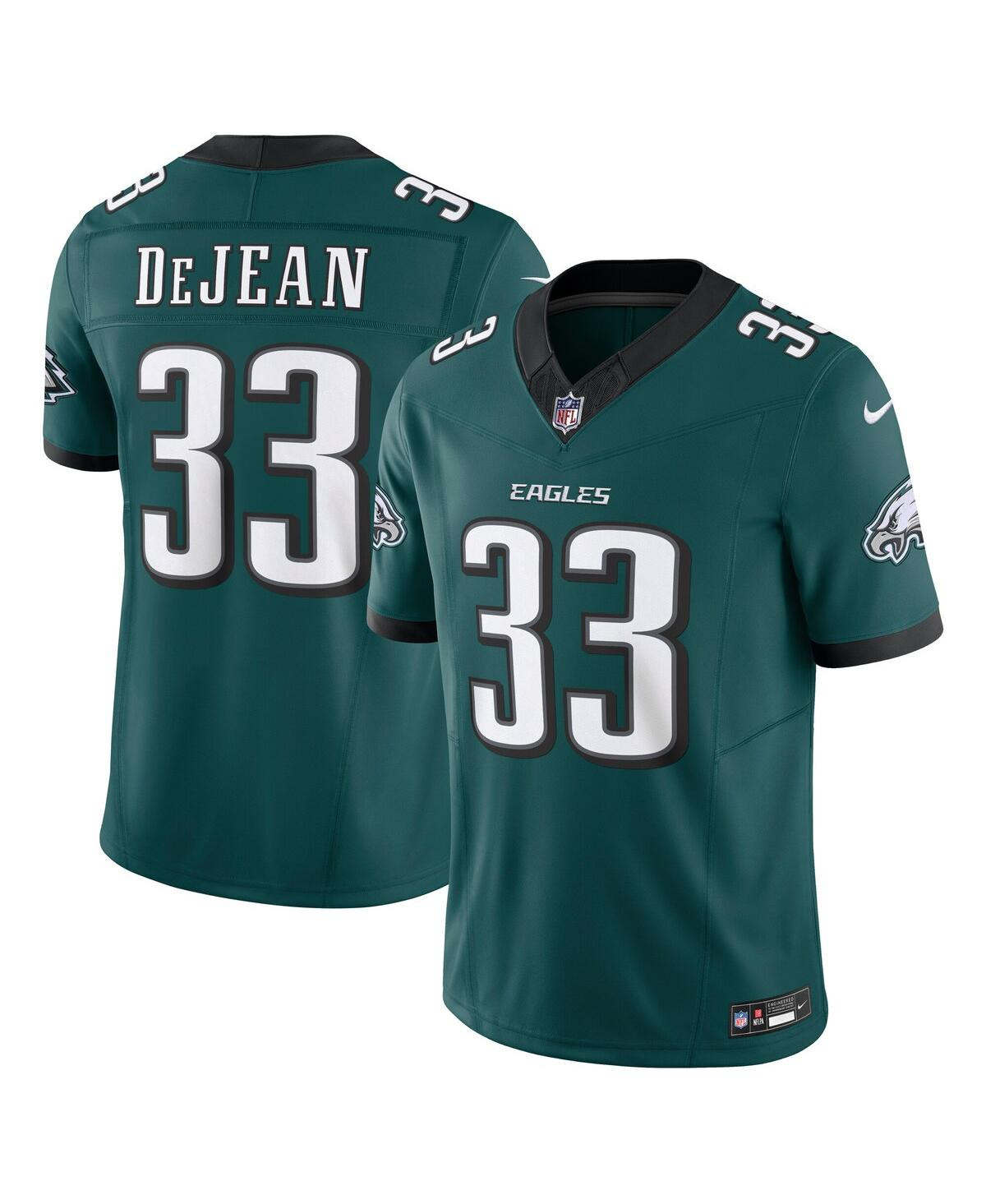 Nike Men's Cooper DeJean Midnight Green Philadelphia Eagles Team Vapor F.u.s.e. Limited Jersey - Green | Macy's