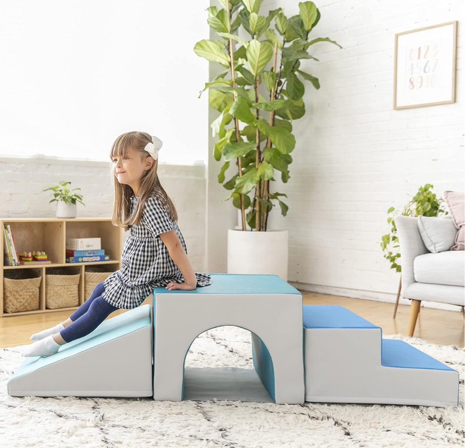 At home cushion play set that Will keep your little one busy and having fun for hours! 

#playgym
#cushionedbabygym 

#LTKKids #LTKBaby #LTKGiftGuide