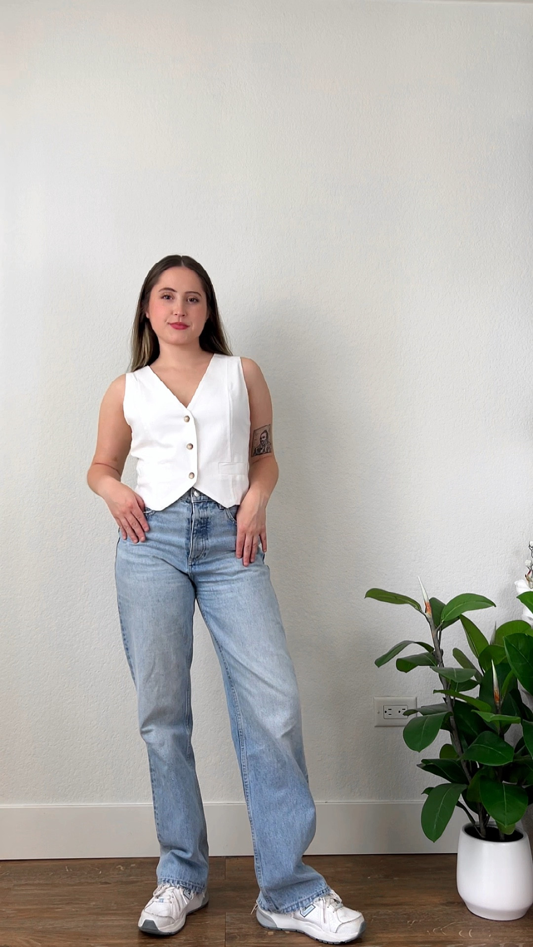 Easy Fourth of July outfit! Jeans and a white vest ✨

#LTKFindsUnder100 #LTKSeasonal #LTKWorkwear