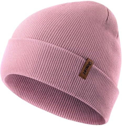 Beanie for Men/Women Knit Cuffed Soft Warm Winter Hat Unisex Skull Stocking Cap | Amazon (US)