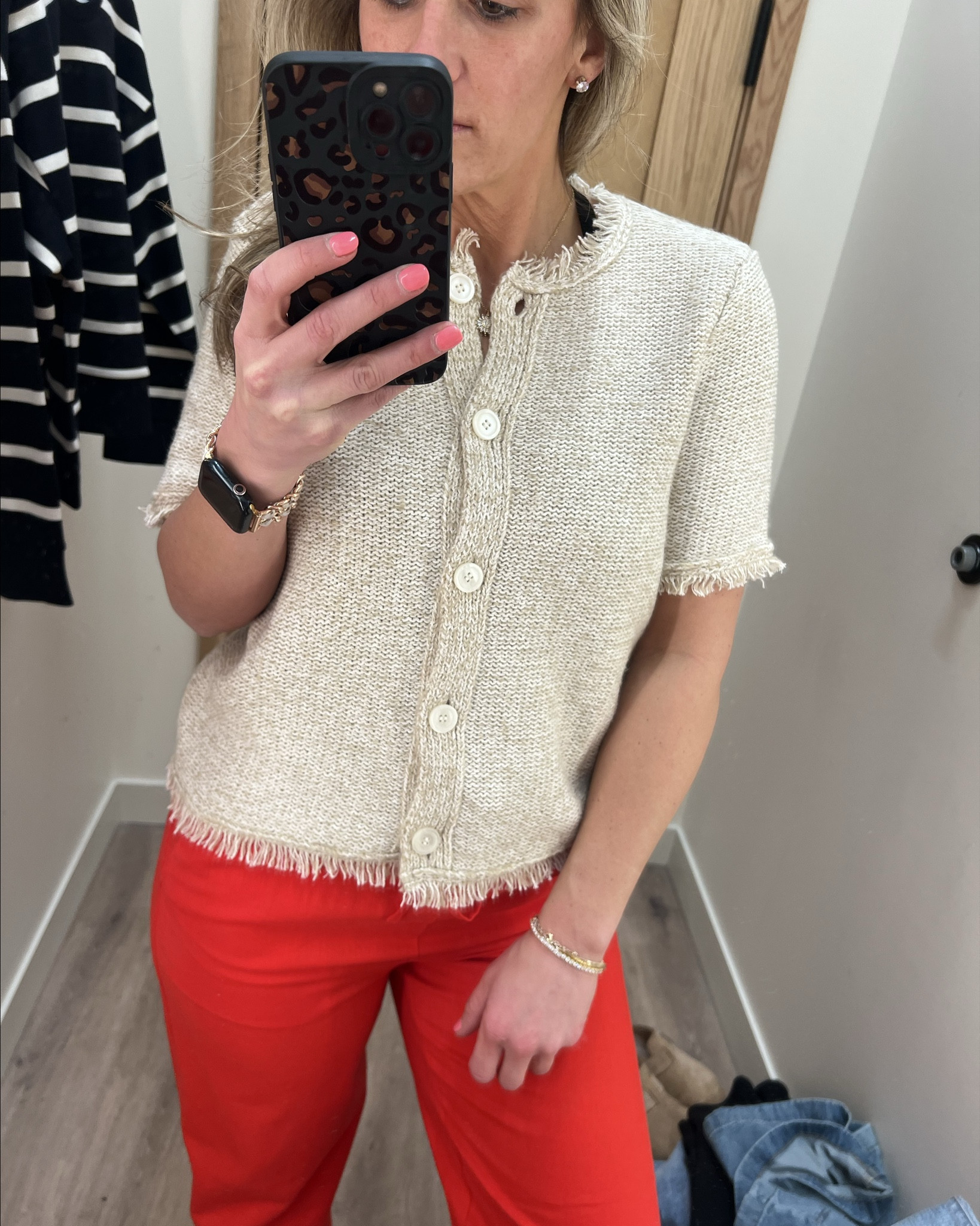 @jcrew thankful for this entire haul made up of closet staples and easy pieces to mix and match this spring/summer! All items are 40-50%off! 
.
*everything (other then jeans) I size down one size! — 145lb 5’3 curvy hips 
Tops/sweaters: small
Jeans: 28 (6)
.
.
Haul spring summer vacation resort elegant date night beach wear ootd classy cape looks 

#LTKSaleAlert #LTKSeasonal #LTKMidsize