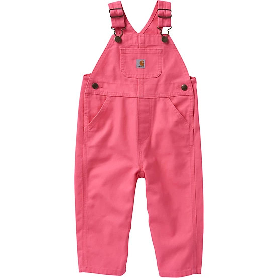 Carhartt  Girls' Loose Fit Canvas Bib Overalls | Tractor Supply