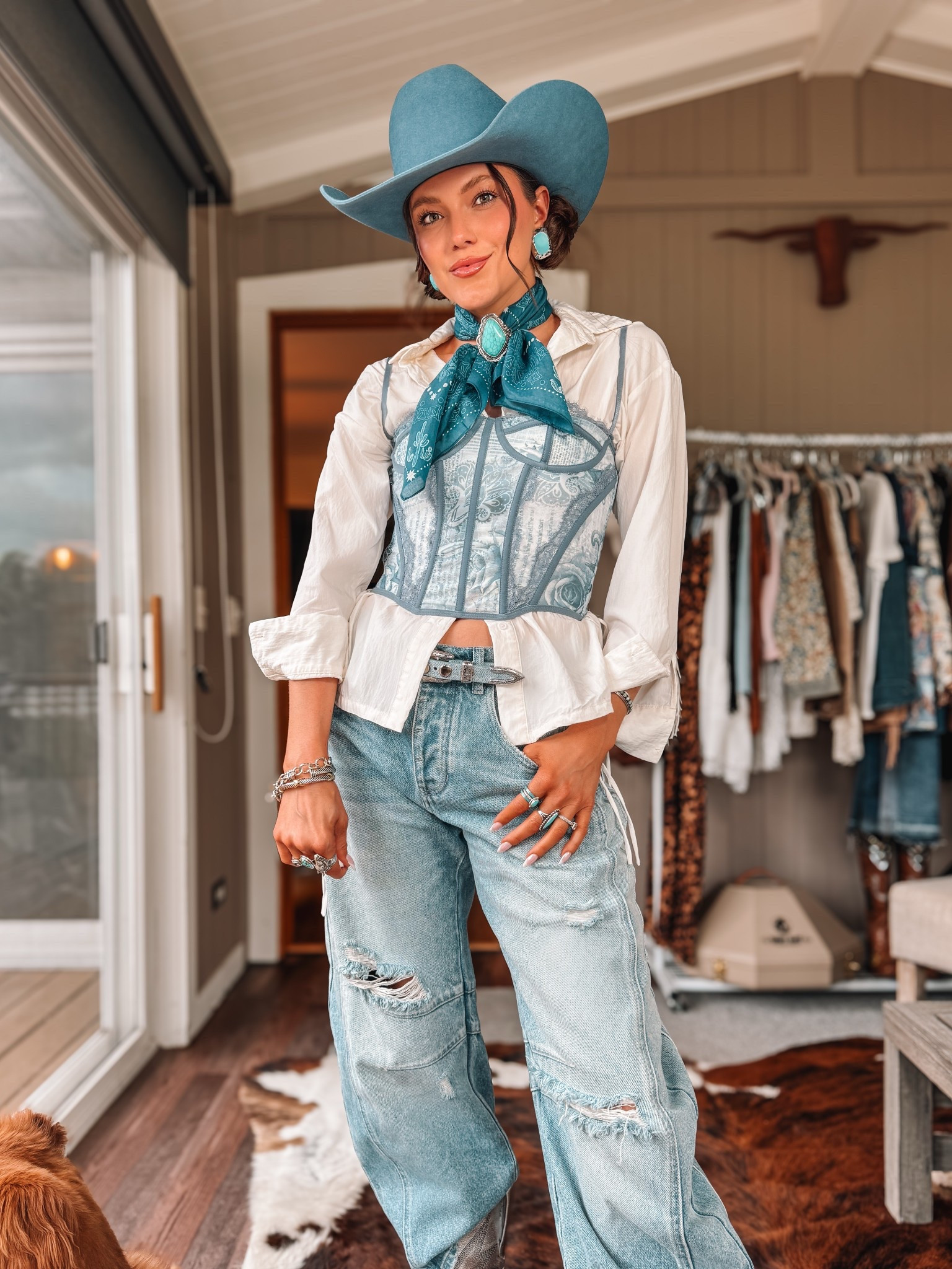 Cowgirl chic outfit! 

#amazon #founditonamazon #westernfashion #cowgirlstyle 

#LTKBeauty #LTKStyleTip #LTKSaleAlert