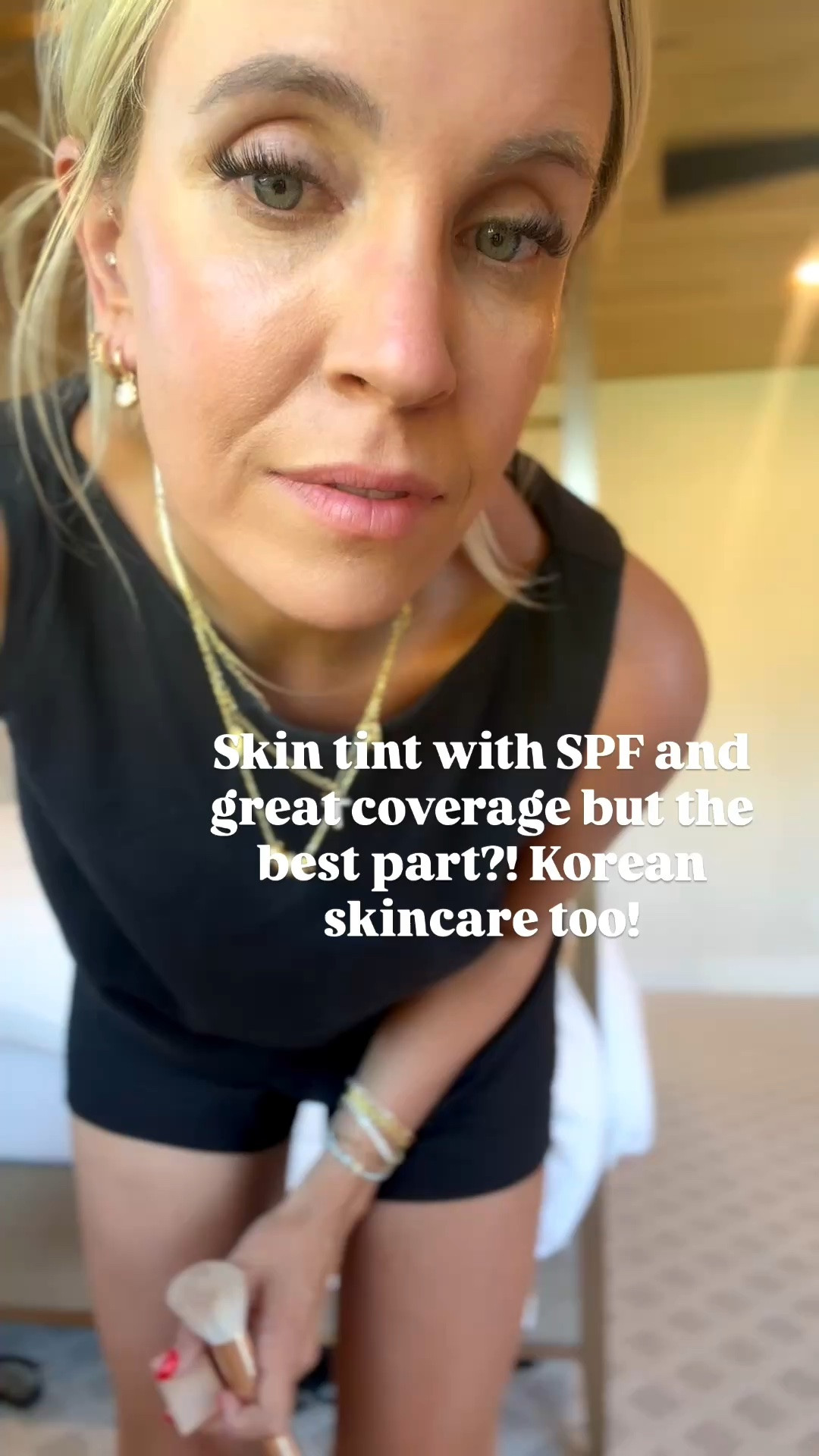 Go to tinted sun screen!