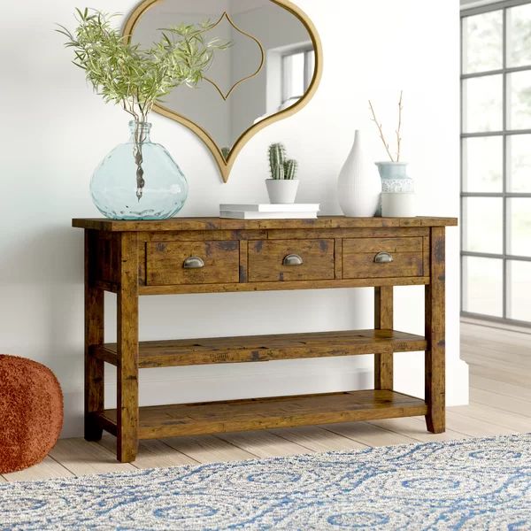 Jalynn 50" Solid Wood Console Table | Wayfair North America