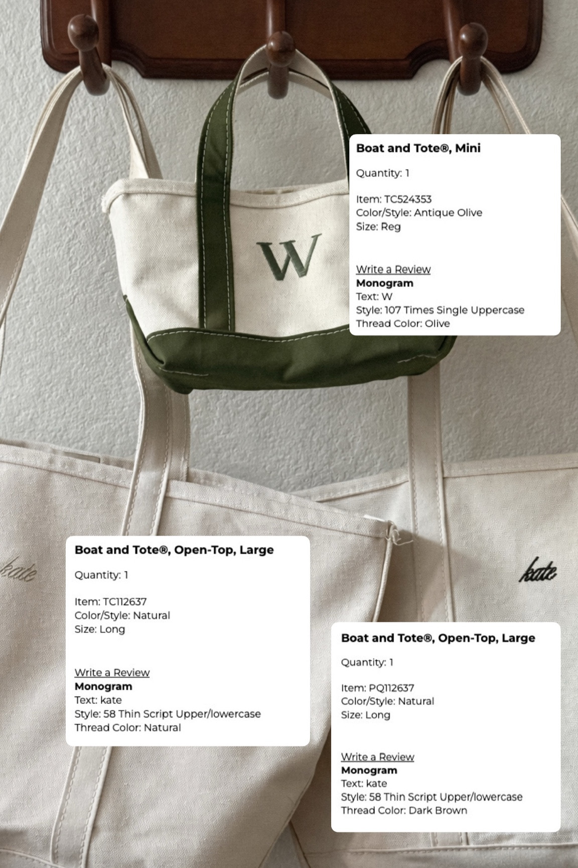 LL Bean Boat and Tote bag details 

#LTKTravel #LTKMothersDay #LTKSwim