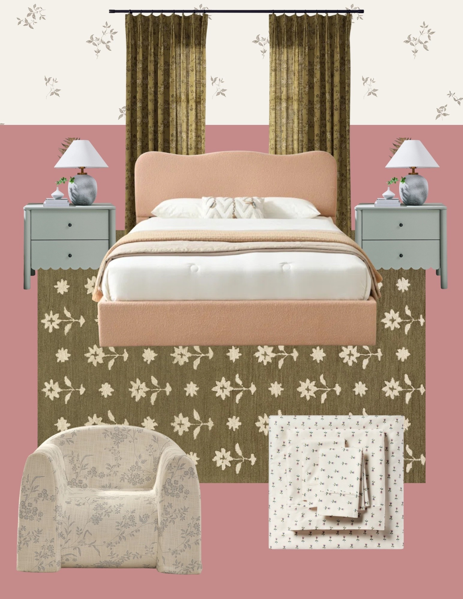 The plans for my daughters big girl room makeover 

#LTKHome #LTKmomlife #LTKKids