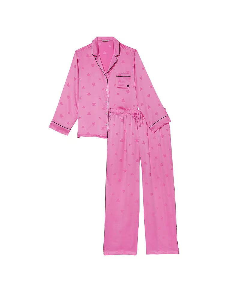 Satin Long Pajama Set | Victoria's Secret (US / CA )