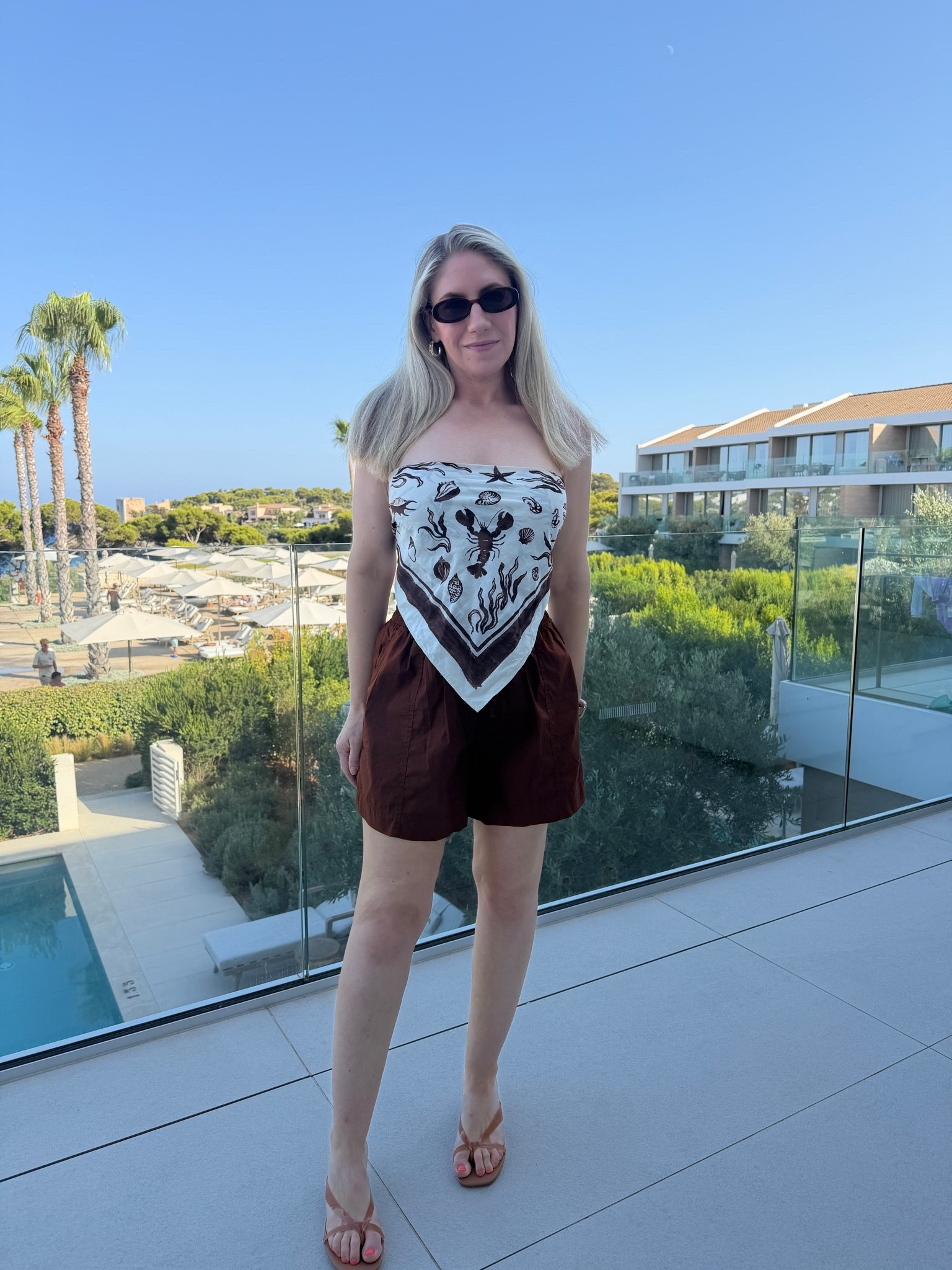 Cutest scarf top from j crew on sale now, perfect for summer or upcoming trips!

#LTKTravel #LTKOver40 #LTKPetite