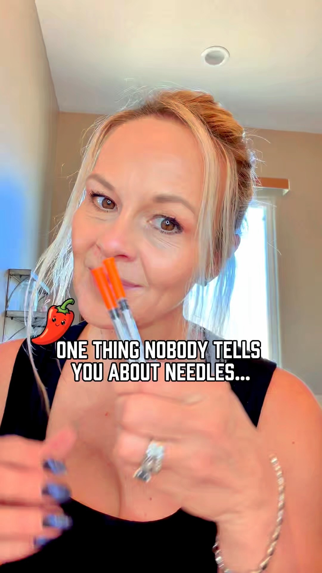 One thing nobody tells you? The needle gets a little duller every time it punctures.

That’s one reason I prefer a pen system. You get a fresh, tiny needle every time, and with the V2 you don’t even have to see it before use. For anyone with needle anxiety, that small change can make a huge difference in staying consistent.

Make sure you check for coupons.

And don’t take my word for it. Check out the reviews below.

#peppepen #pepperpen #v2pen #wellnessjourney #healthyhabits