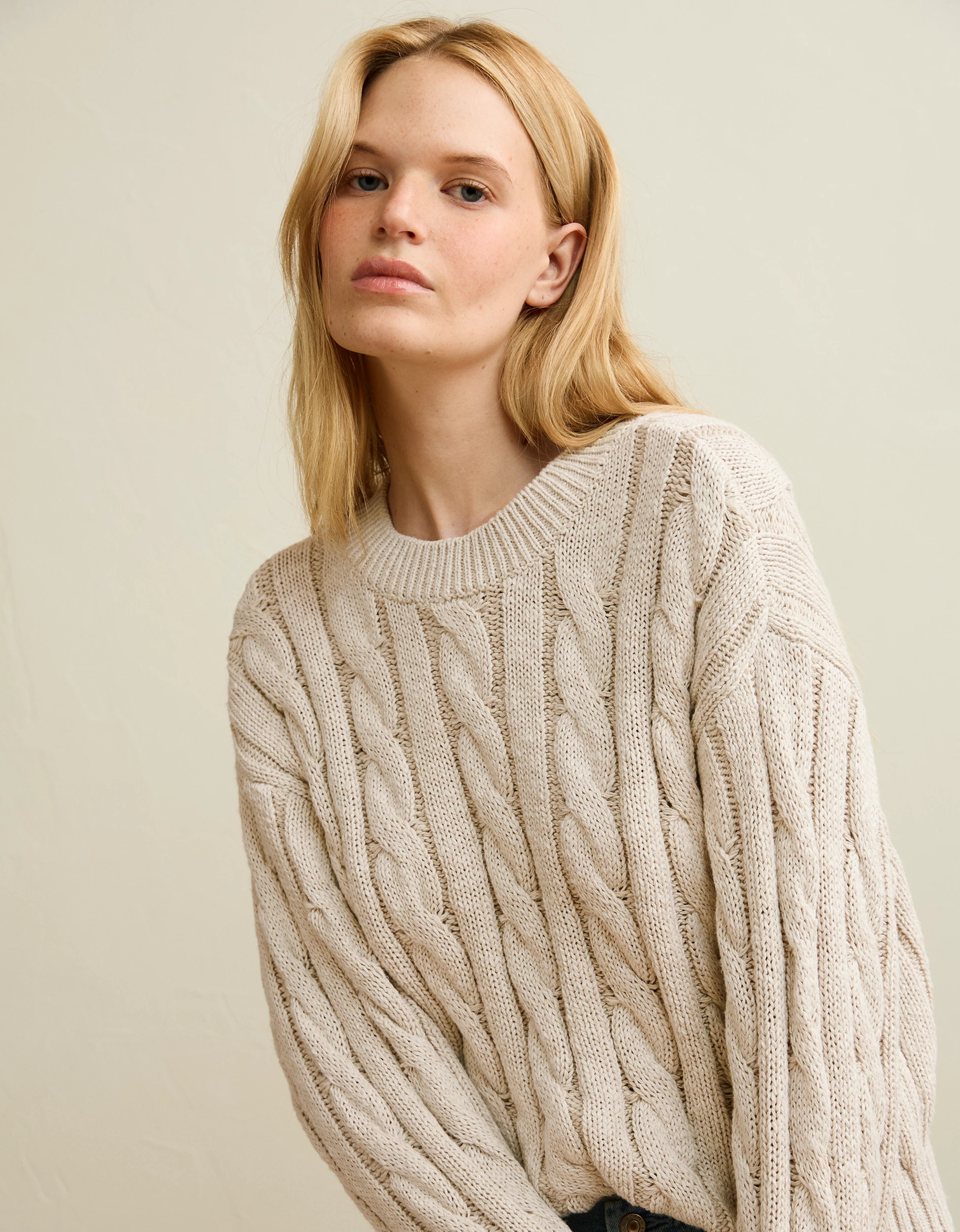 AE Cable Knit Sweater | American Eagle Outfitters (US & CA)