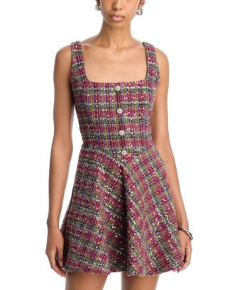 Sequin Tweed Mini Dress - Exclusive | Bloomingdale's (US)