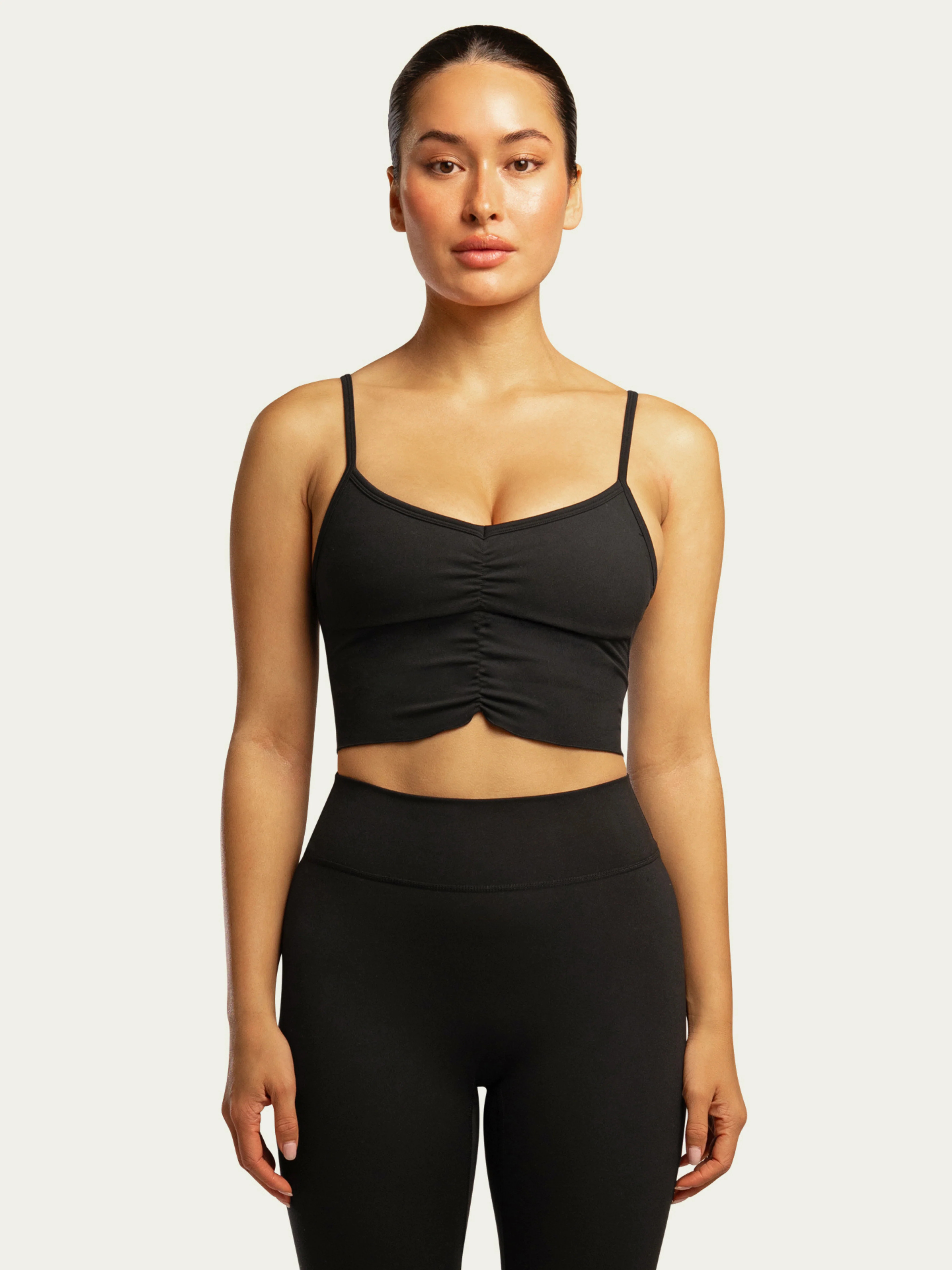 The Scrunch Bra / Black | 437