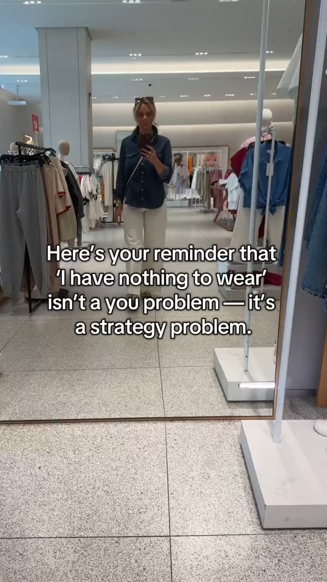 Most women don’t need more clothes. They need a better plan. 

When we work with clients, we build a wardrobe strategy that makes getting dressed easy — so every piece earns its place. 

📅 Book a Styling Session today and let’s get your closet working for you, not against you. 

#effortlessstyle #styletip #capsulewardrobe