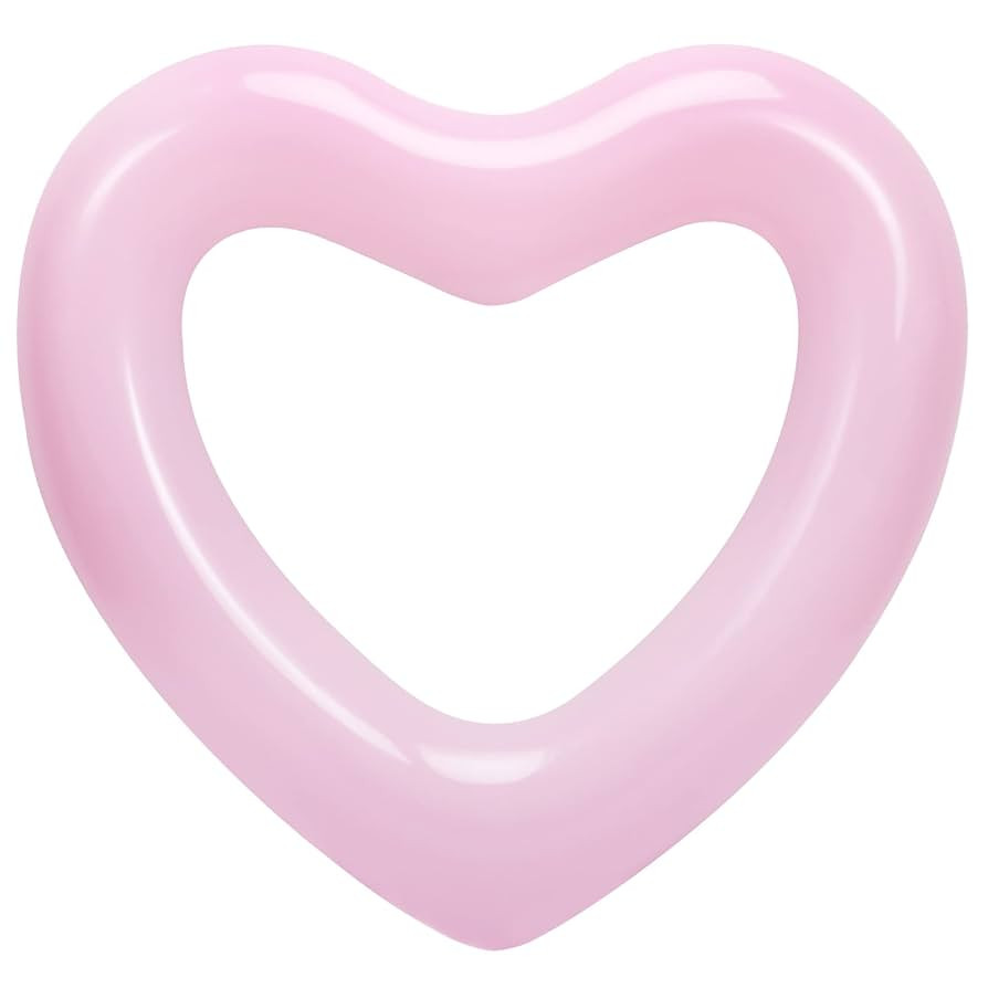 HeySplash Pool Floats, Adult Size Heart Inflatable Pool Floatie for Bachelorette Party, Swim Tube... | Amazon (US)