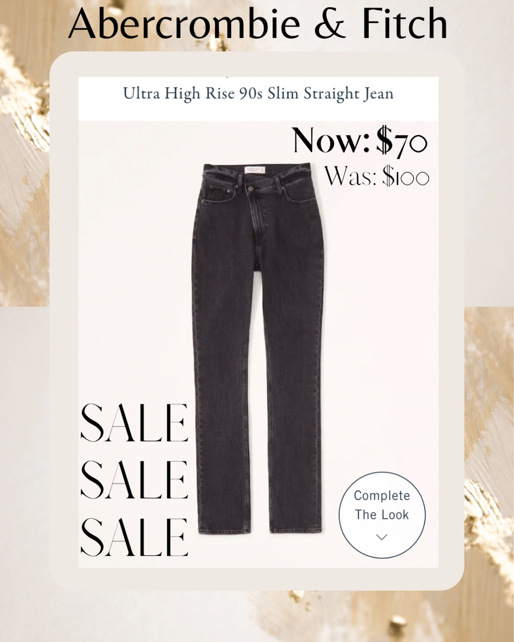 Abercrombie & Fitch jeans. High rise jeans. High rise Straight leg jeans. Black denim jeans. Saks Fifth Ave.
#holidayoutfit #winterstyle
#blackdenim #highrisejeans #minimaliststyle #momjeans #momstyle #casualstyle #giftsforher #holidaygiftguide

Follow my shop @AshleyJohnson on the @shop.LTK app to shop this post and get my exclusive app-only content!


#LTKCyberweek #LTKsalealert #LTKGiftGuide