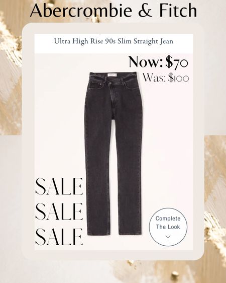 Abercrombie & Fitch jeans. High rise jeans. High rise Straight leg jeans. Black denim jeans. Saks Fifth Ave.
#holidayoutfit #winterstyle
#blackdenim #highrisejeans #minimaliststyle #momjeans #momstyle #casualstyle #giftsforher #holidaygiftguide

Follow my shop @AshleyJohnson on the @shop.LTK app to shop this post and get my exclusive app-only content!


#LTKCyberweek #LTKsalealert #LTKGiftGuide