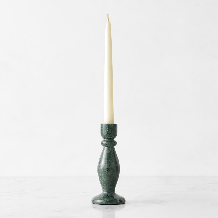 Green Marble Taper Holder | Williams-Sonoma