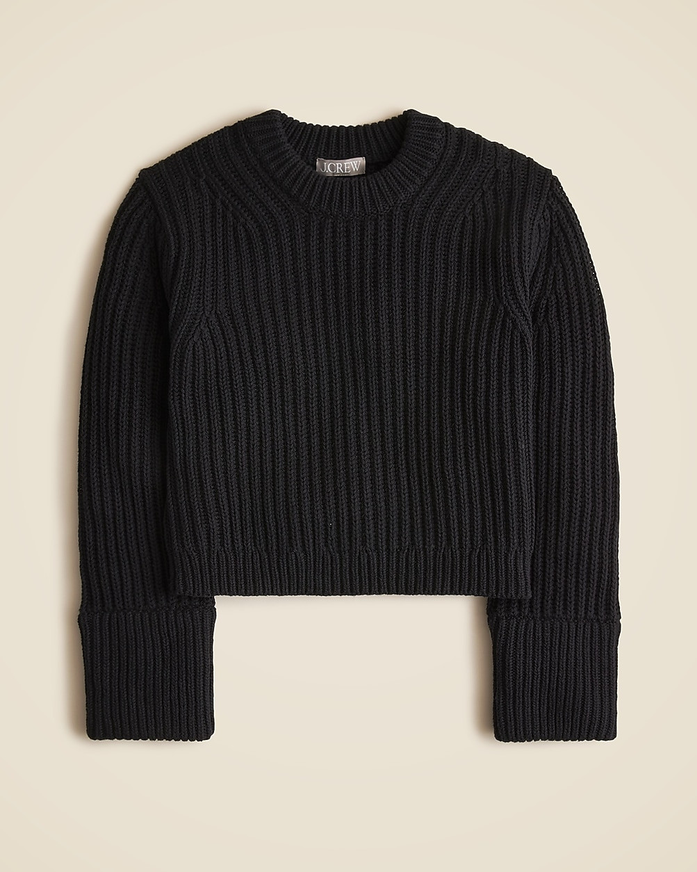 Heritage cotton fisherman crewneck sweater | J. Crew US