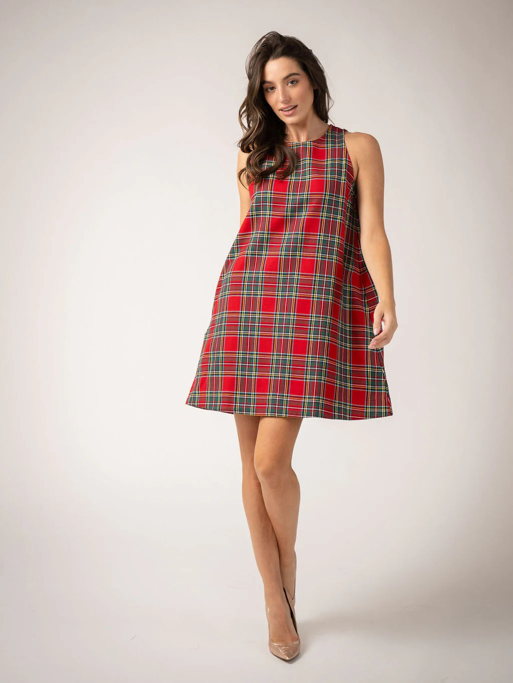 The Capri Shift | Holiday Tartan | Beau & Ro