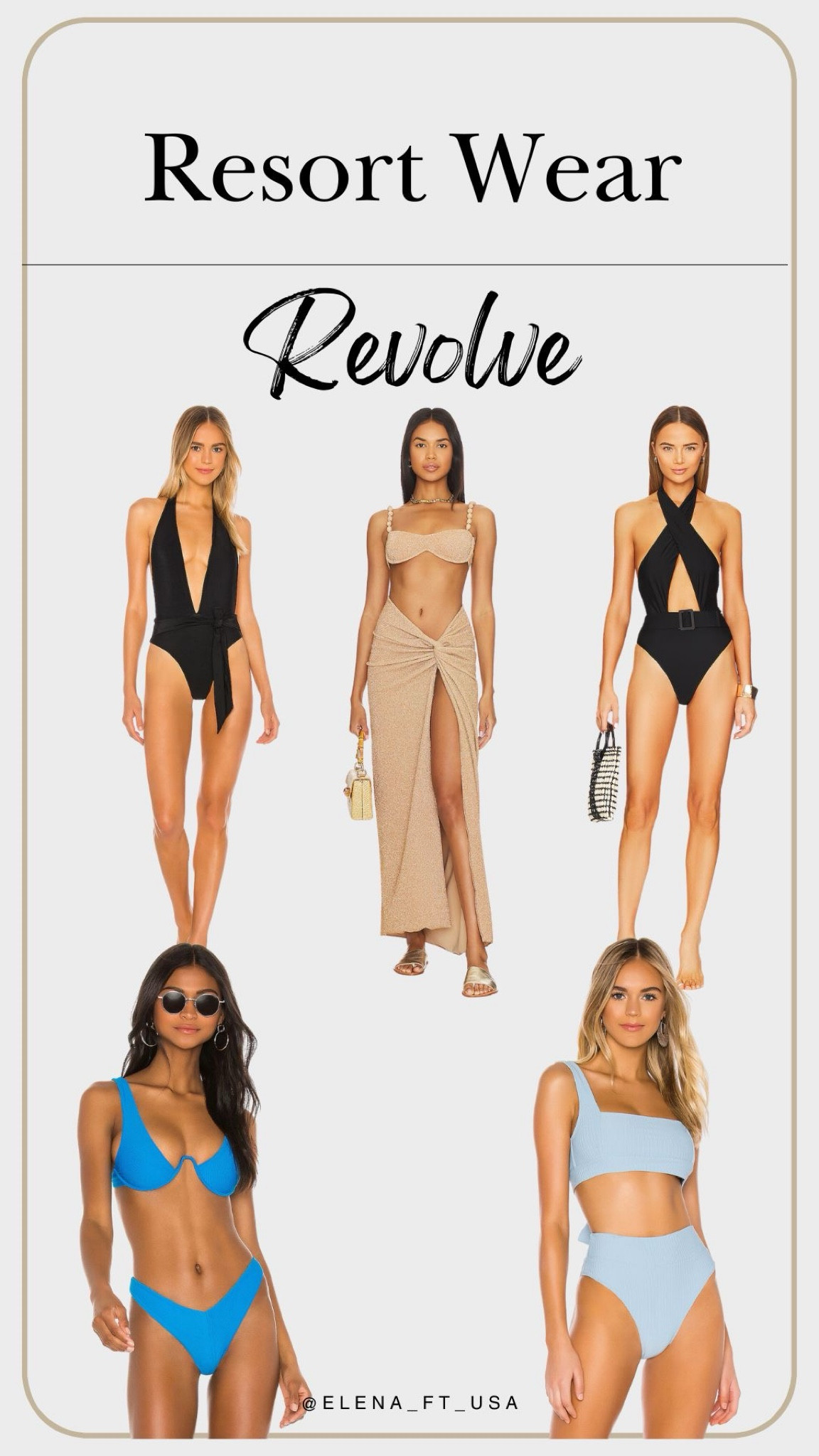 Resort wear from Revolve
Swimsuits, bikini, cover ups 

#LTKTravel #LTKSeasonal #LTKSwim