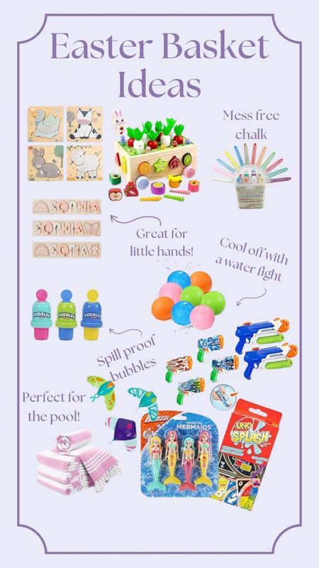 Make Easter memorable with these great basket ideas for your kids! 

#LTKkids #LTKSeasonal #LTKbaby
