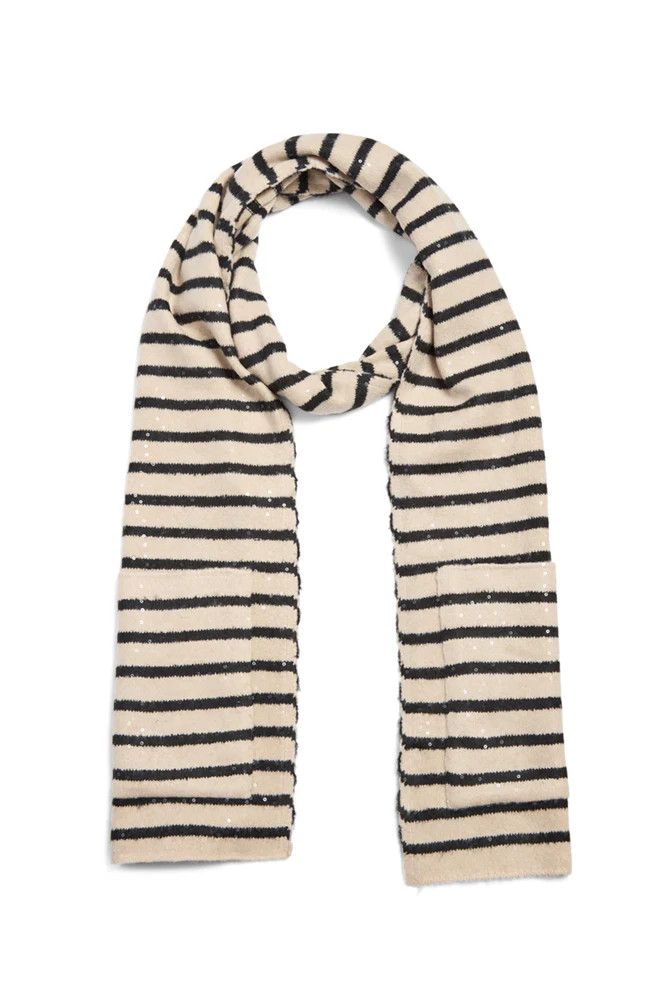 The Heavenly Scarf-Ivory Multi | Jocelyn