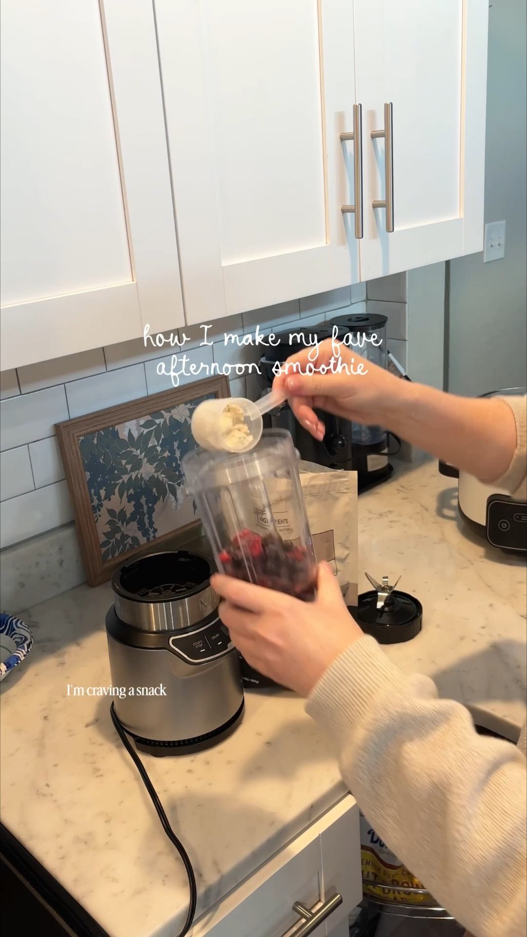 My favorite Ninja smoothie blender for making an easy berry smoothie—my go-to healthy afternoon snack. Perfect for anyone looking to start the new year with simple, healthy smoothie recipes. How I make my favorite afternoon smoothie! 😋 

#LTKvlog #LTKdayinmylife #LTKmorningroutine