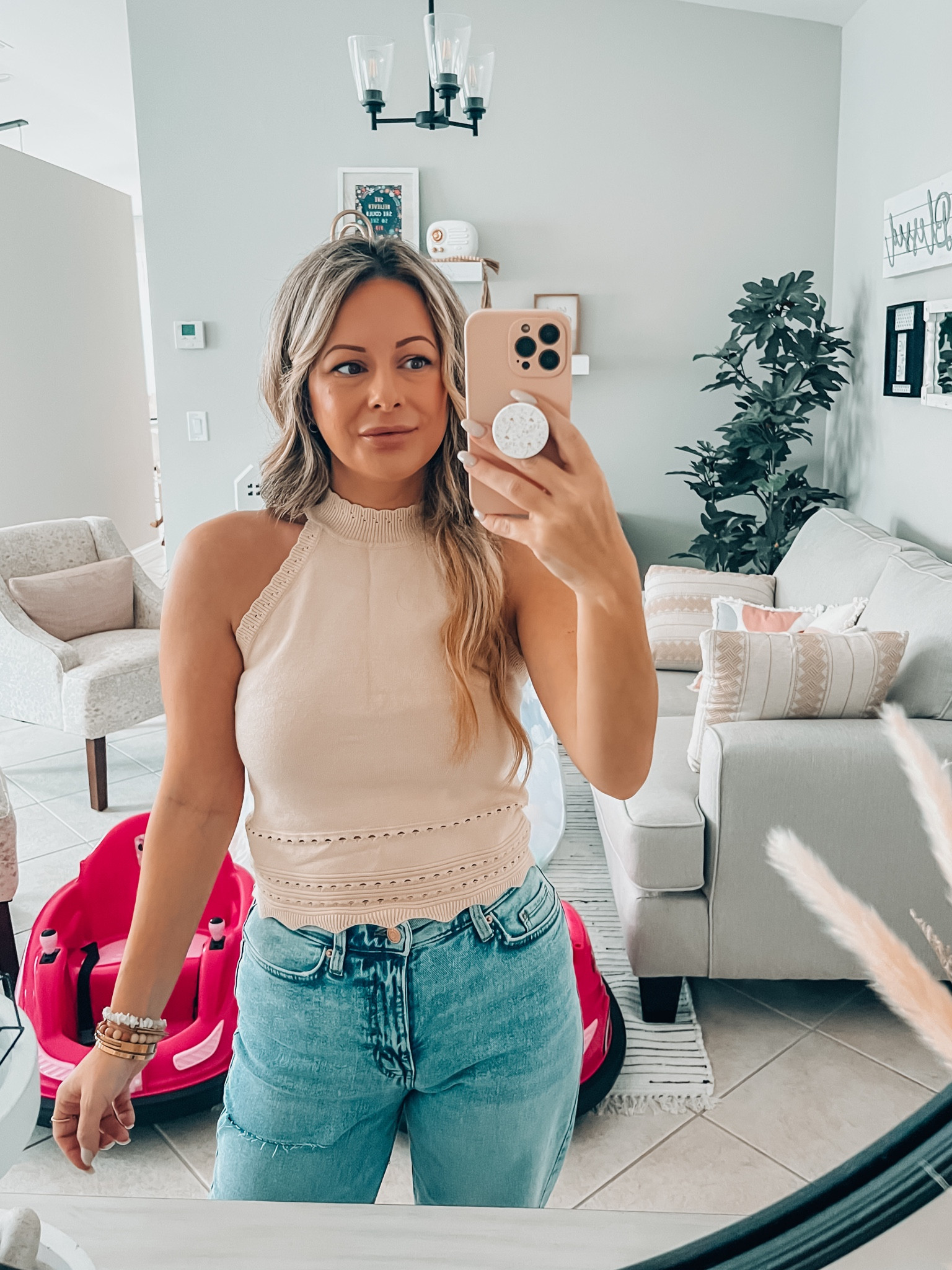 15% off coupon this sweater tank top you’ll wear all spring long 👌🏼 

#LTKsalealert #LTKfindsunder50 #LTKSeasonal