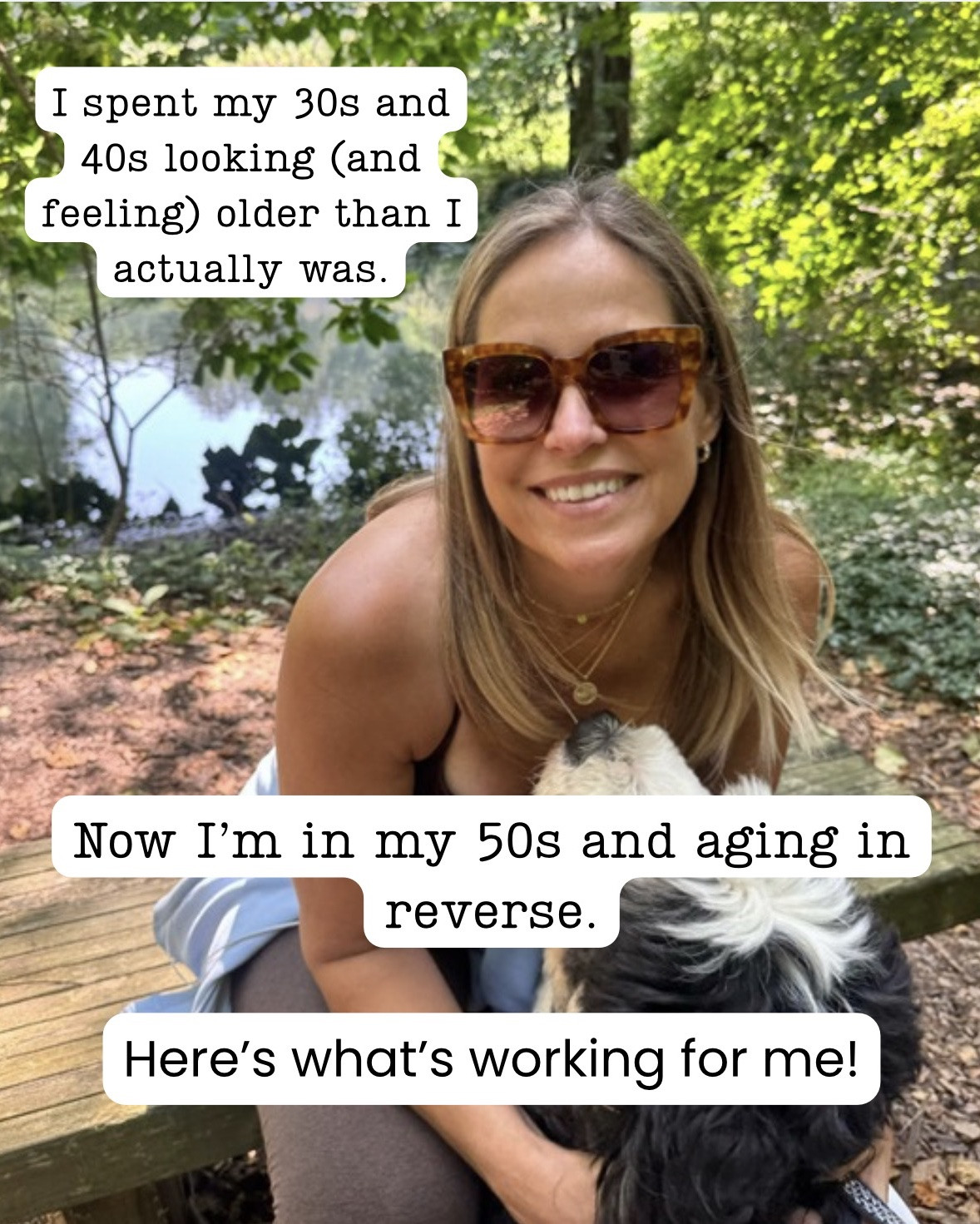 I’m in my 50s now, and here’s something wild: I look better than I did in my 30s and 40s.

For years I didn’t even realize how much I’d let myself fade into the background. Skipping the mirror instead of looking in it. Putting everyone else’s needs before my own, every single day.

Turning it around wasn’t one big overhaul. It was small, daily acts of choosing myself — the right fit over the “safe” size, sun rays instead of something to erase, showing up as me instead of hiding.

Your 50s aren’t a decline. They’re a return to yourself. Here are some of the things that helped me!

#LTKOver40 #LTKBeauty #LTKmomlife